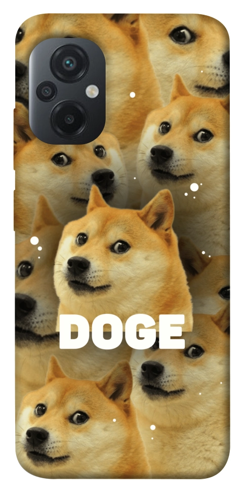 Чохол Doge pattern для Xiaomi Poco M5