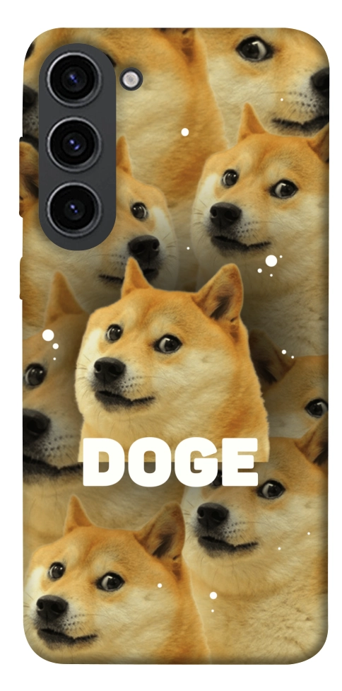 Чехол Doge pattern для Galaxy S23