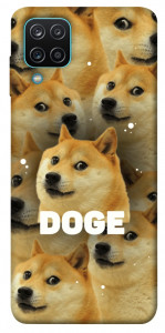 Чехол Doge pattern для Galaxy M12
