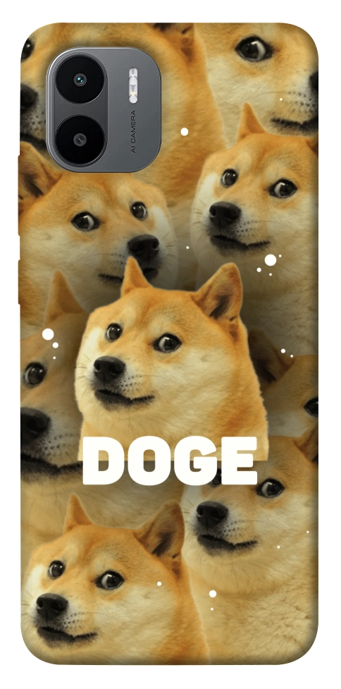 Чехол Doge pattern для Xiaomi Redmi A1+