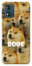 Чехол Doge pattern для Motorola Moto E13