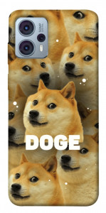 Чехол Doge pattern для Motorola Moto G23
