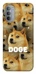 Чехол Doge pattern для Motorola Moto G31