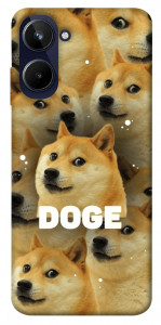 Чохол Doge pattern для Realme 10 4G