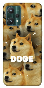 Чохол Doge pattern для Realme 9 Pro