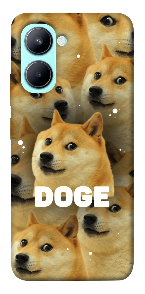 Чохол Doge pattern для Realme C33
