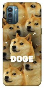 Чехол Doge pattern для Nokia G21