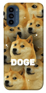 Чехол Doge pattern для Motorola Moto G41