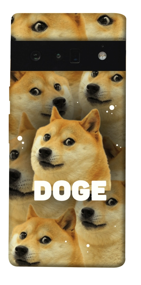 Чохол Doge pattern для Google Pixel 6 Pro
