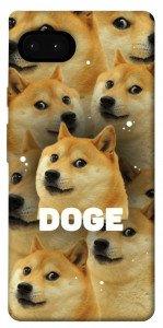 Чехол Doge pattern для Google Pixel 7A