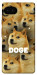 Чехол Doge pattern для Google Pixel 7A