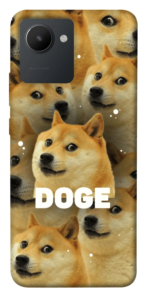 Чохол Doge pattern для Realme C30s