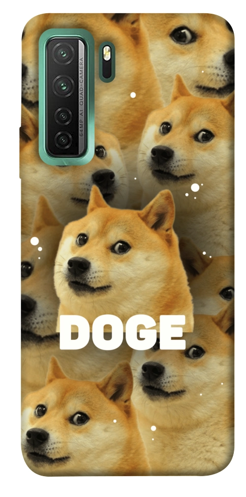 Чохол Doge pattern для Huawei nova 7 SE