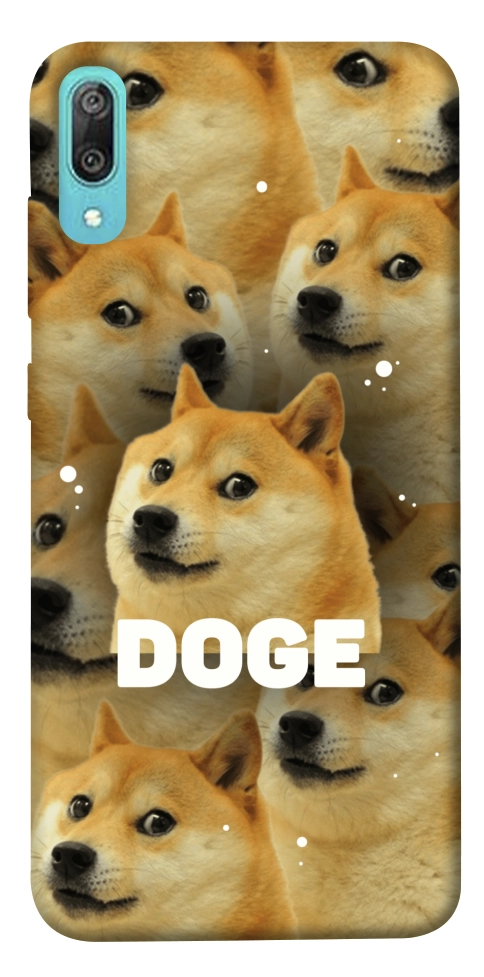 Чохол Doge pattern для Huawei Y6 Pro (2019)