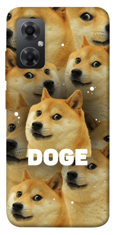 Чехол Doge pattern для Xiaomi Redmi Note 11R