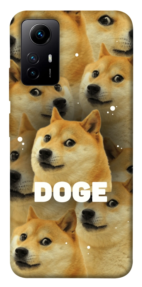 Чехол Doge pattern для Xiaomi Redmi Note 12S