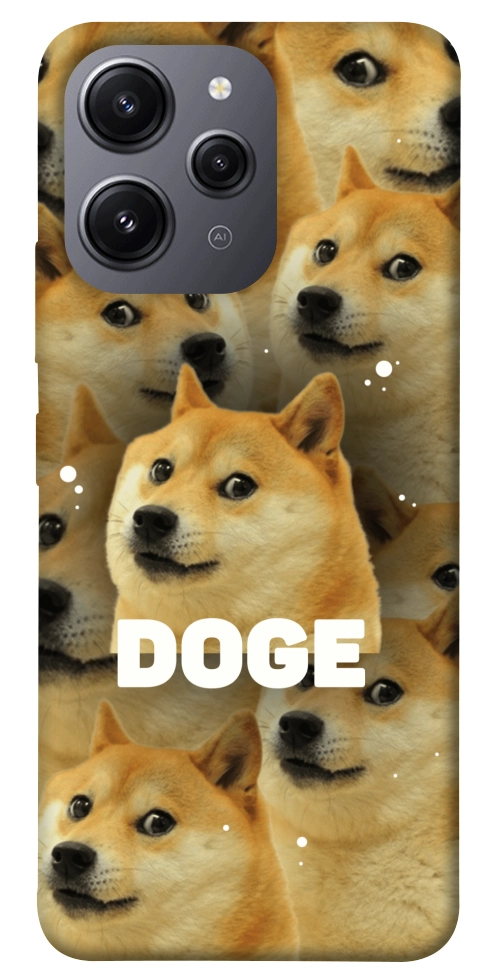 Чохол Doge pattern для Xiaomi Redmi 12