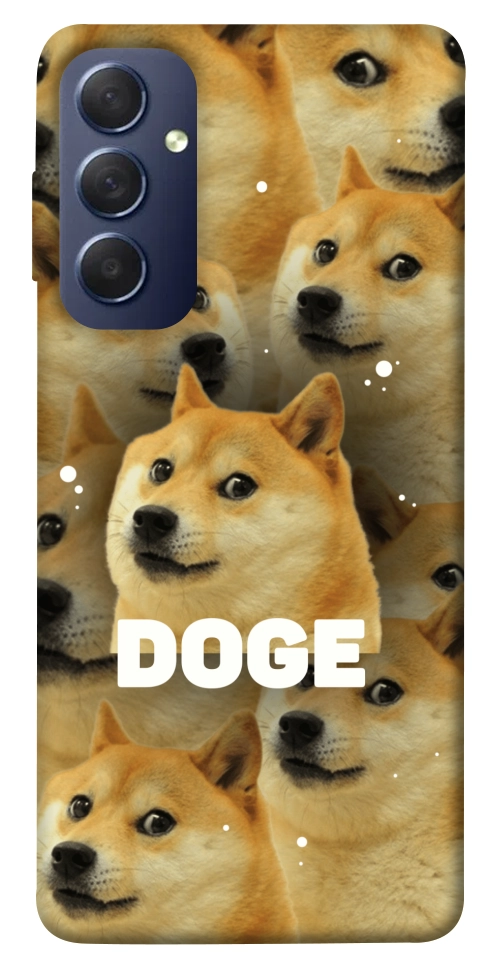 Чехол Doge pattern для Galaxy M54 5G