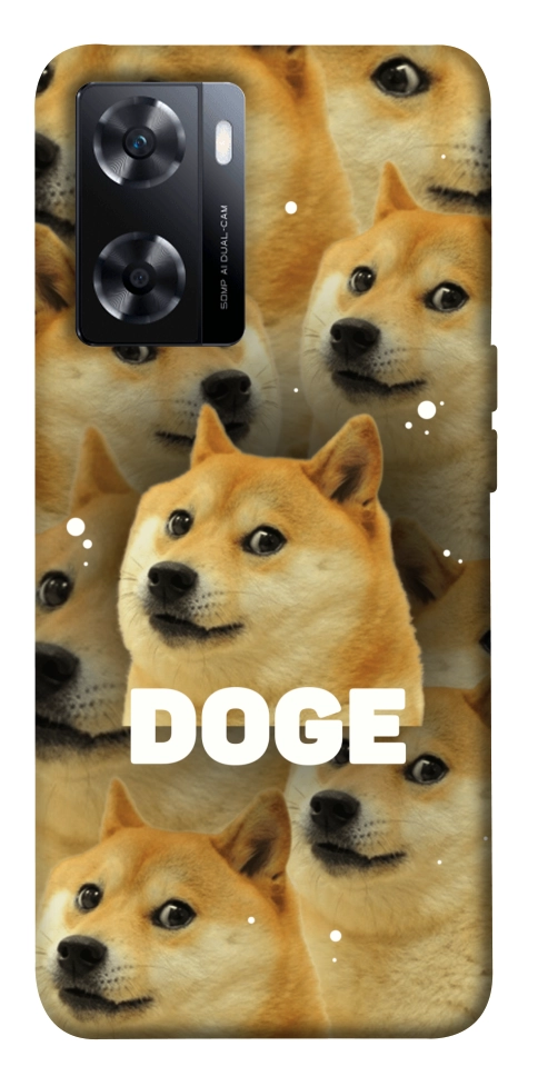 Чехол Doge pattern для OnePlus Nord N20 SE