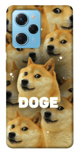 Чехол Doge pattern для Xiaomi Poco X5 Pro 5G