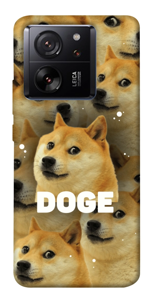 Чехол Doge pattern для Xiaomi 13T