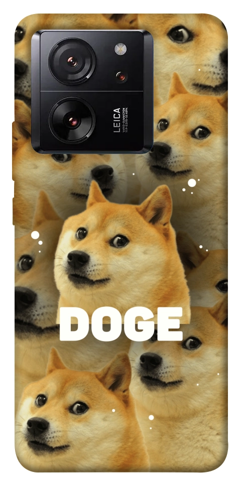 Чохол Doge pattern для Xiaomi 13T Pro