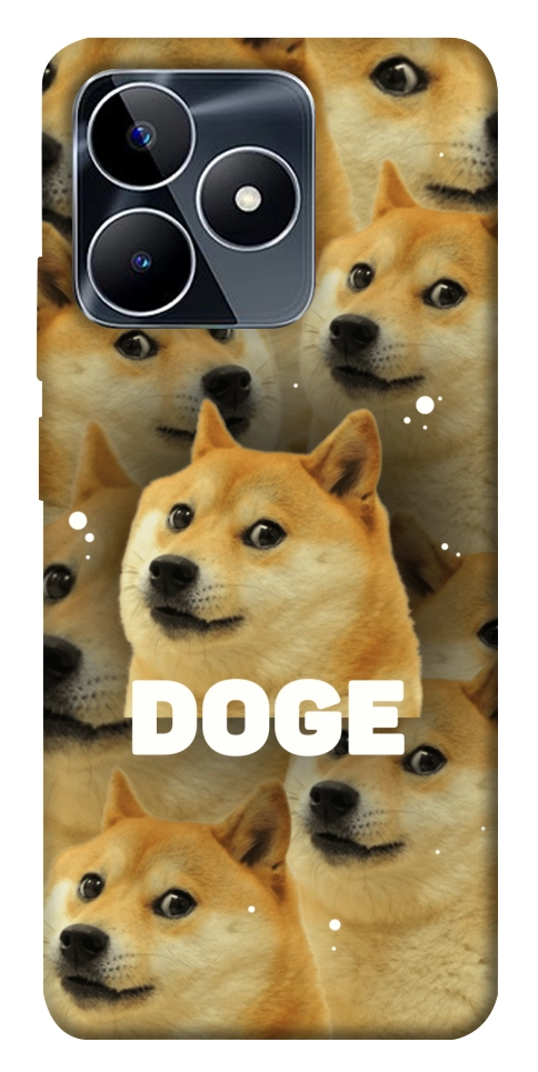Чохол Doge pattern для Realme C53