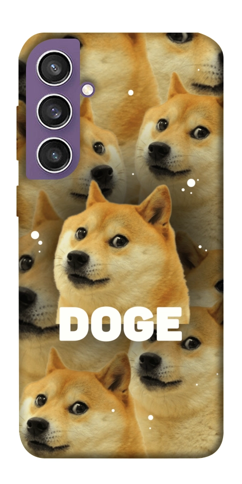 Чехол Doge pattern для Galaxy S23 FE