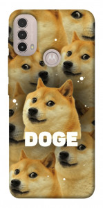 Чохол Doge pattern для Motorola Moto E30