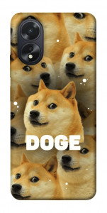 Чохол Doge pattern для Oppo A18