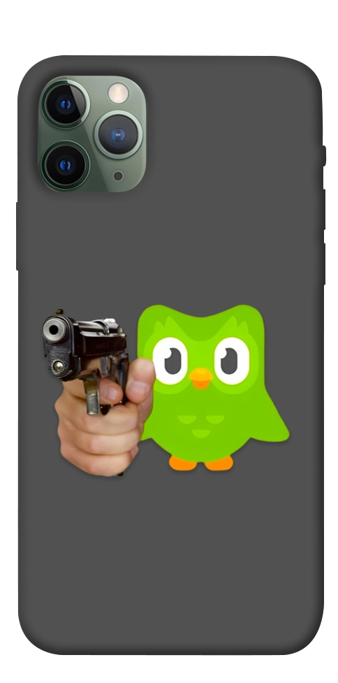 Чохол Duolingo meme для iPhone 11 Pro