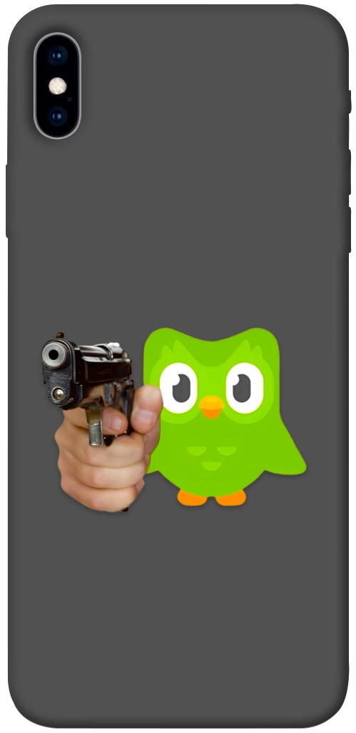 Чехол Duolingo meme для iPhone XS Max