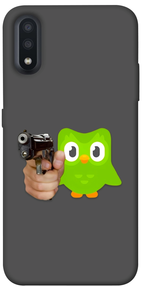 Чехол Duolingo meme для Galaxy A01