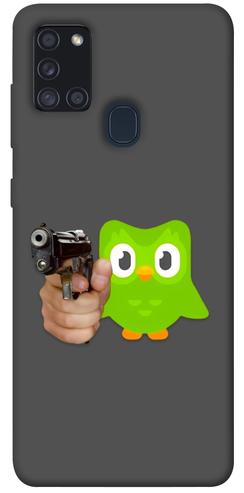 Чохол Duolingo meme для Galaxy A21s (2020)