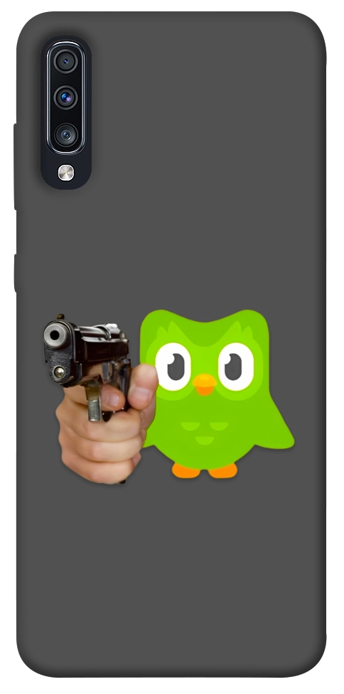 Чохол Duolingo meme для Galaxy A70 (2019)