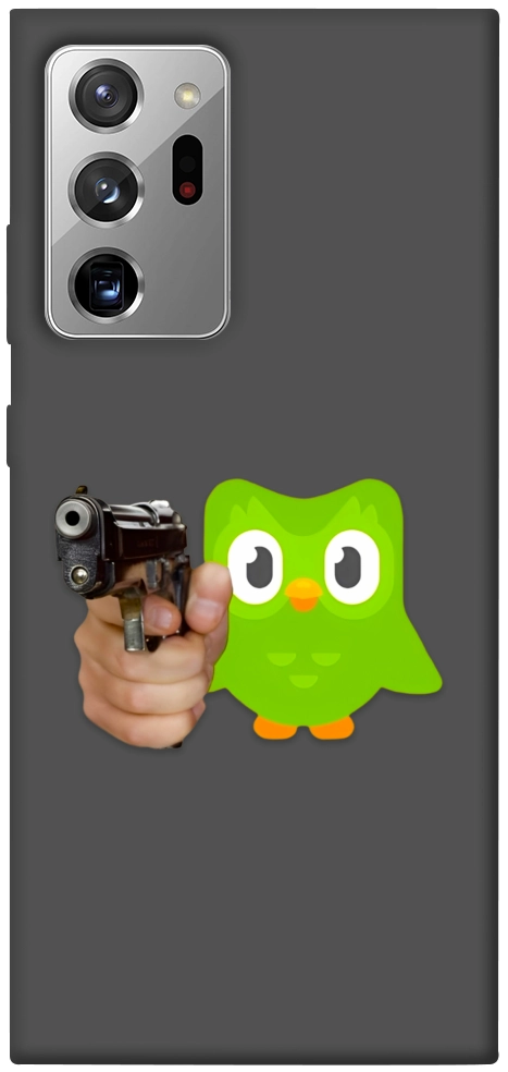 Чохол Duolingo meme для Galaxy Note 20 Ultra