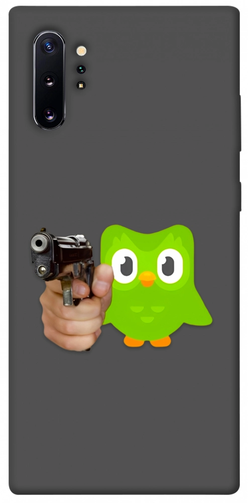 Чехол Duolingo meme для Galaxy Note 10+ (2019)