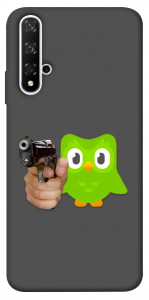 Чохол Duolingo meme для Huawei Honor 20