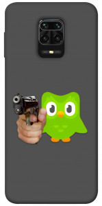Чохол Duolingo meme для Xiaomi Redmi Note 9 Pro Max