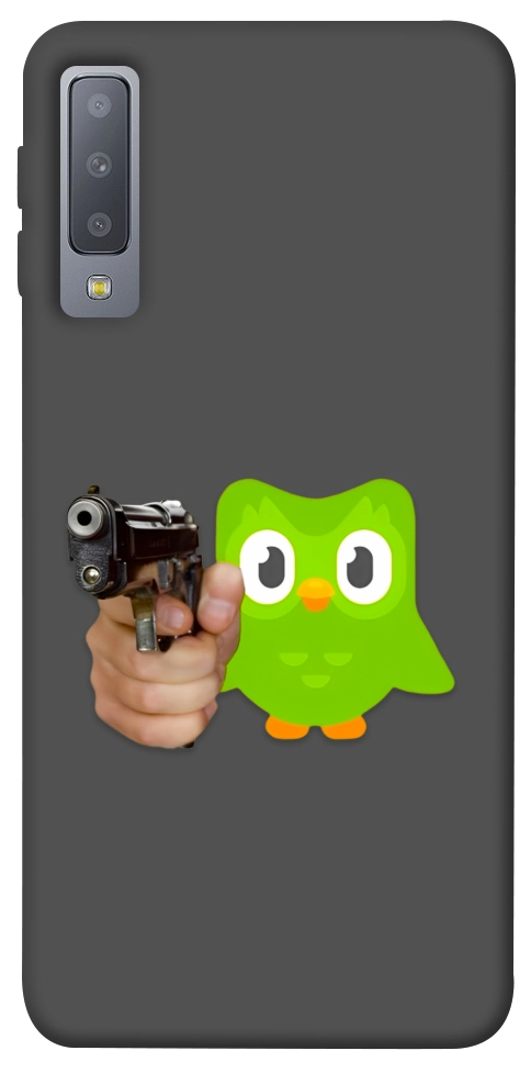 Чохол Duolingo meme для Galaxy A7 (2018)