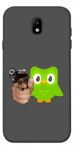 Чехол Duolingo meme для Galaxy J7 (2017)