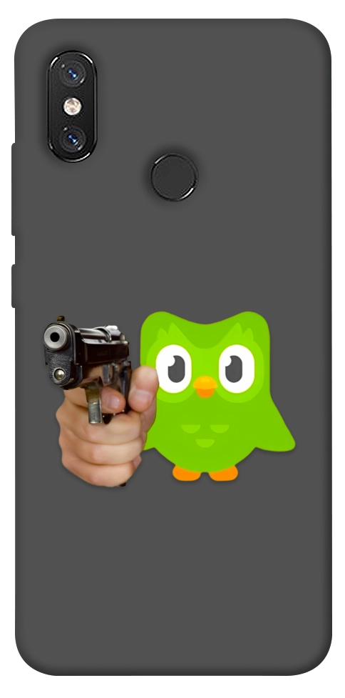 Чехол Duolingo meme для Xiaomi Mi 8