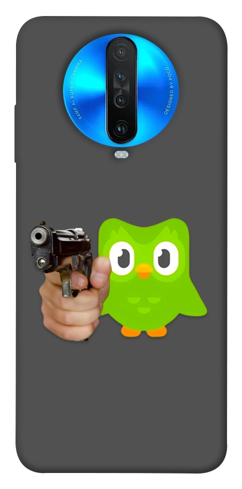 Чохол Duolingo meme для Xiaomi Redmi K30