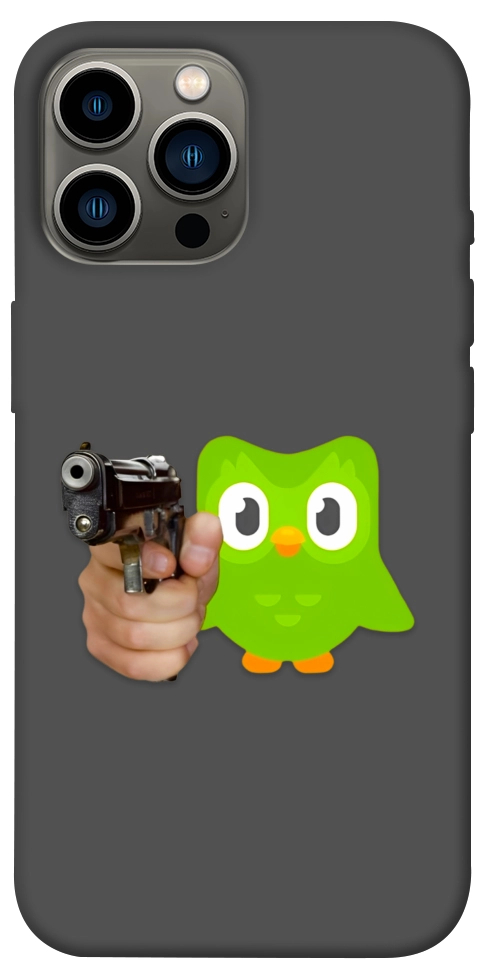 Чехол Duolingo meme для iPhone 13 Pro Max