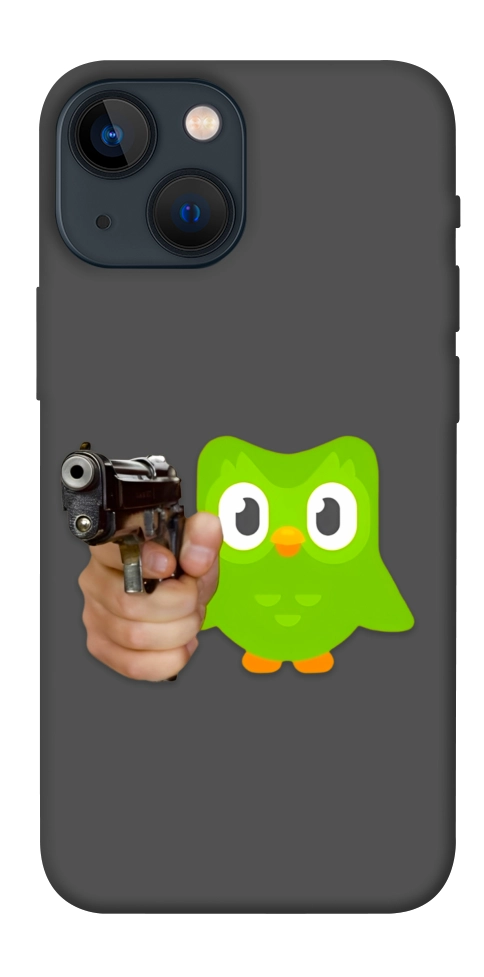 Чохол Duolingo meme для iPhone 13 mini