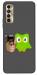 Чохол Duolingo meme для TECNO Camon 17P