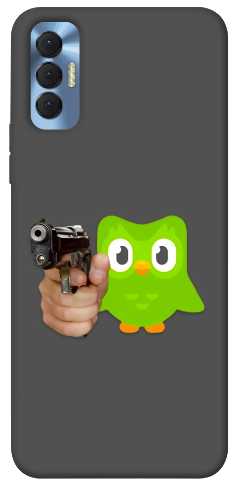 Чехол Duolingo meme для TECNO Spark 8P