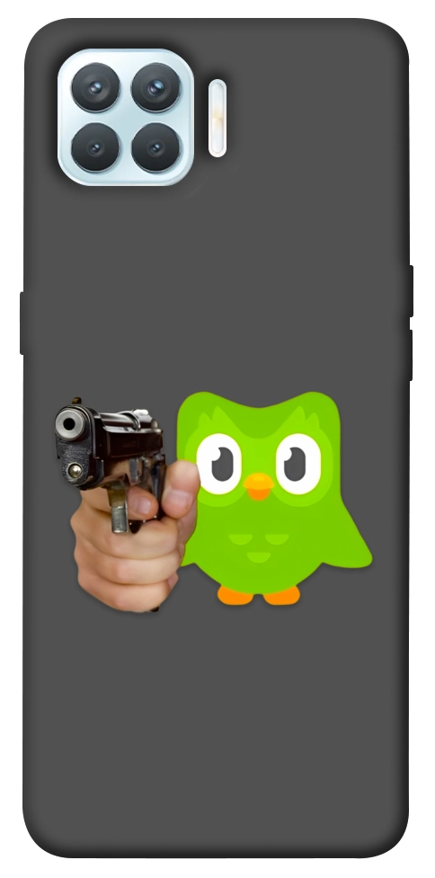 Чохол Duolingo meme для Oppo F17 Pro