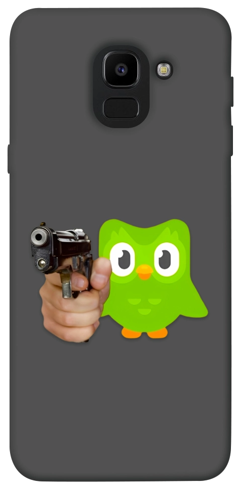 Чехол Duolingo meme для Galaxy J6 (2018)