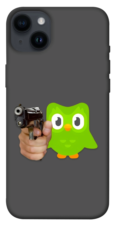 Чохол Duolingo meme для iPhone 14 Plus